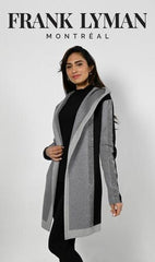 FRANK LYMAN MANTEAU LONG LEGER FEMME