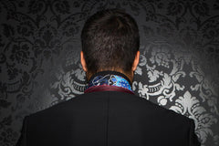Au Noir Veston Homme
