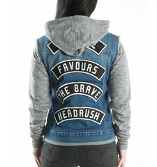 Headrush Veste en Jeans Femme