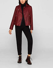 Esprit Veste en cuir Femme