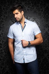 Au Noir Chemise Manche Courte Homme