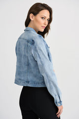 JOSEPH RIBKOFF VESTE EN JEANS FEMME