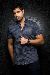Au Noir Chemise Manche Courte Homme