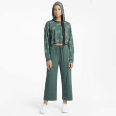 Puma Hoodie Crop Femme