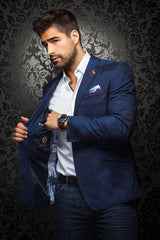 Au Noir Veston Homme