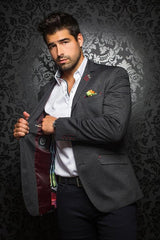 Au Noir Veston Homme