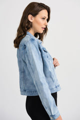 JOSEPH RIBKOFF VESTE EN JEANS FEMME