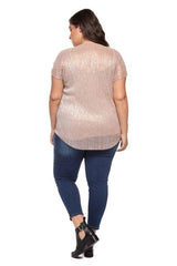 Dex Plus T-shirt Taille Plus Femme