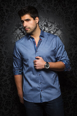 Au Noir Chemise Homme