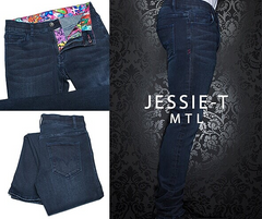 Au Noir Jeans Skinny Homme