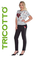 Tricotto T-shirt Femme
