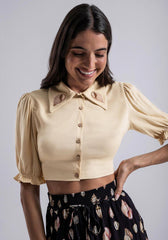 LEZ A LEZ CROP TOP FEMME