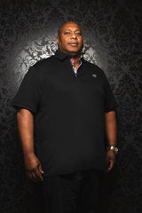 Au Noir Polo Taille Plus Homme