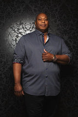 Au Noir Chemise Taille Plus Homme