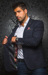 Au Noir Veston Homme