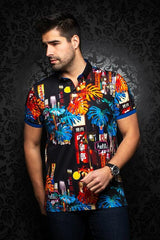 Au Noir Polo Homme