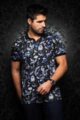 Au Noir Polo Homme WALTON