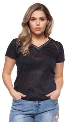 Dex Plus T-shirt Taille Plus Femme