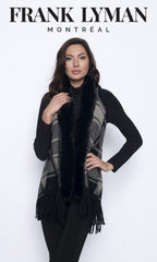 Frank Lyman Femme Poncho sans manche