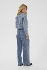 KAFFE VESTE EN JEAN FEMME