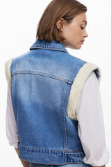 DESIGUAL VESTE SANS MANCHES FEMME