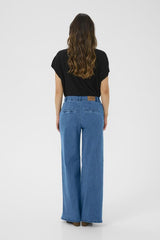 CREAM JEANS FEMME