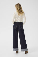 CREAM JEANS FEMME