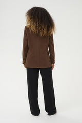 CREAM VESTON FEMME