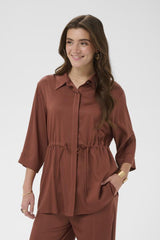 CREAM BLOUSE FEMME