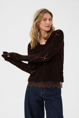 CREAM CHANDAIL FEMME