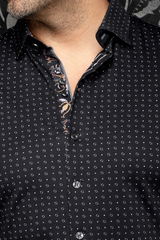 AU NOIR CHEMISE KNIT HOMME