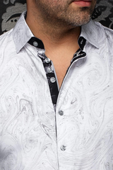 AU NOIR CHEMISE KNIT HOMME