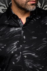 AU NOIR CHEMISE KNIT