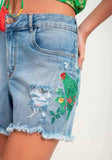 LEZ A LEZ Short en Jeans Femme