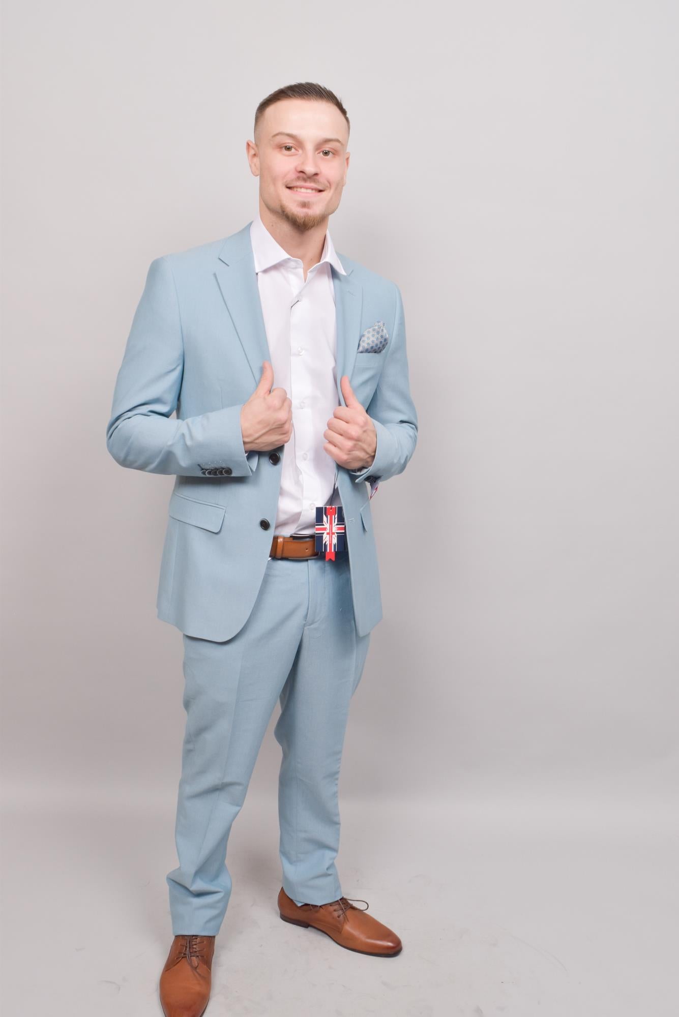 SOUL OF LONDON HABIT COMPLET HOMME 34 DARK BLUE