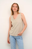 Cream Camisole Femme