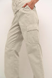 Cream Pantalon Femme