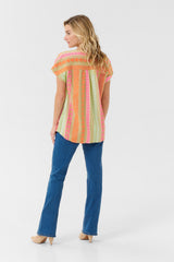 Cream Blouse Femme