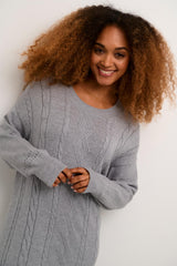 Cream Robe Femme