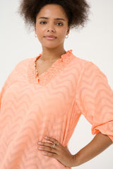 KAFFE CURVE BLOUSE FEMME