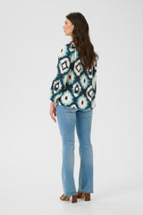CREAM BLOUSE FEMME