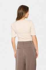 SAINT-TROPEZ CHANDAIL MANCHES COURTES FEMME