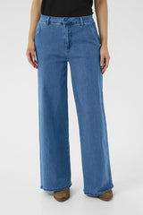 CREAM JEANS FEMME