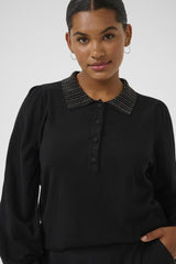 KAFFE CURVE PULLOVER FEMME