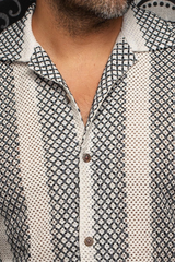 AU NOIR CHEMISE MANCHE COURTE HOMME