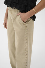 CREAM PANTALON FEMME