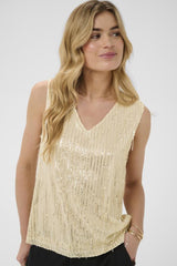 CREAM CAMISOLE FEMME