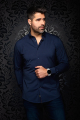 AU NOIR CHEMISE KNIT  HOMME