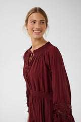 CREAM ROBE FEMME