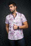 AU NOIR CHEMISE MANCHES COURTES HOMME